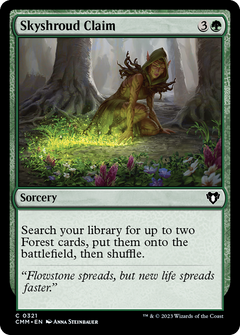 Skyshroud Claim (321) [Commander Masters] - Deck Out Gaming