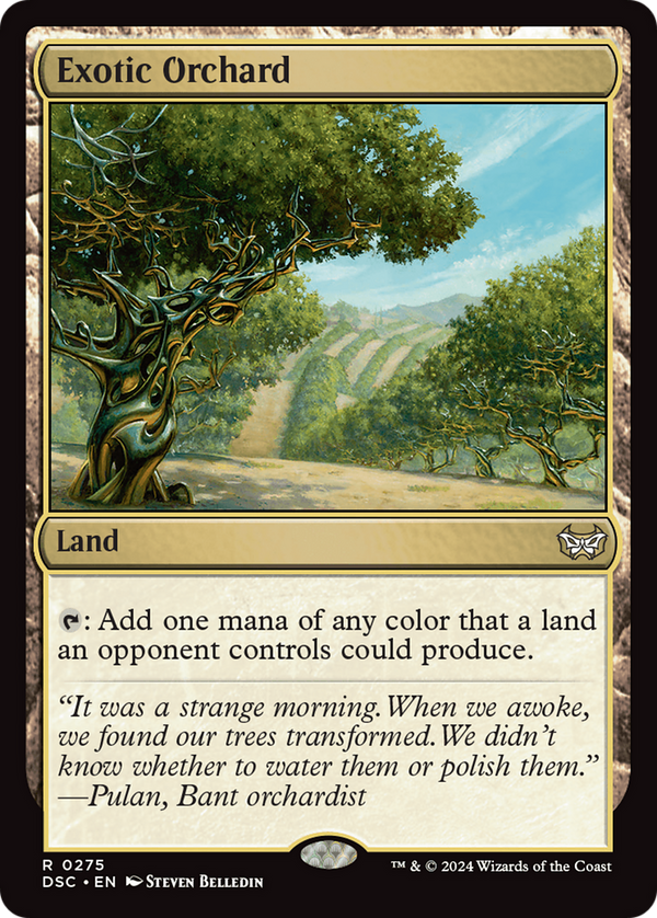 Exotic Orchard (275) [Duskmourn: House of Horror Commander] - Deck Out Gaming