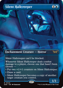 Silent Hallcreeper (Borderless) (345) [Duskmourn: House of Horror] foil - Deck Out Gaming