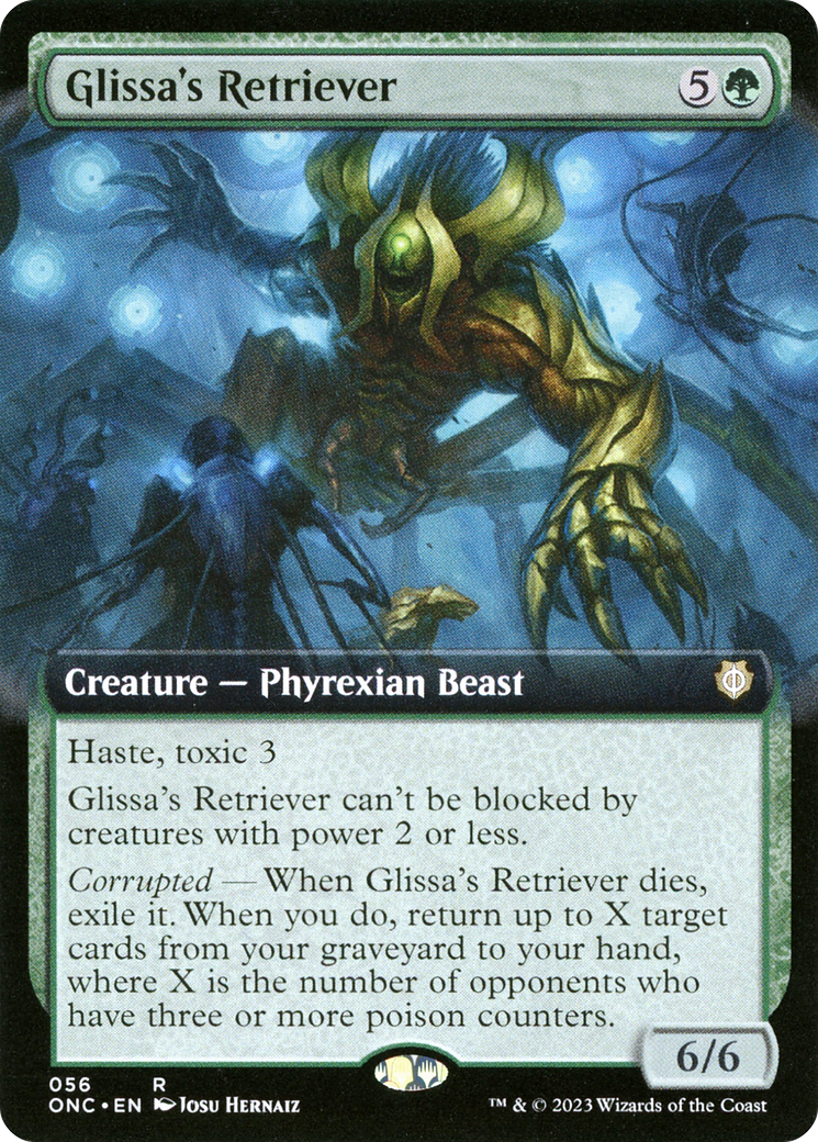 Glissa's Retriever (Extended Art) (56) [Commander: Phyrexia: All Will Be One] - Deck Out Gaming