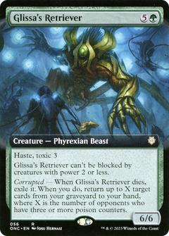 Glissa's Retriever (Extended Art) (56) [Commander: Phyrexia: All Will Be One] - Deck Out Gaming