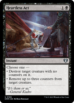 Heartless Act (166) [Commander Masters] foil - Deck Out Gaming