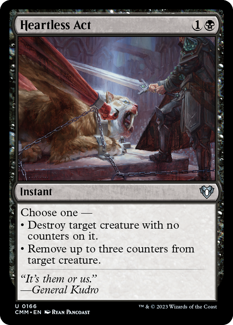 Heartless Act (166) [Commander Masters] - Deck Out Gaming