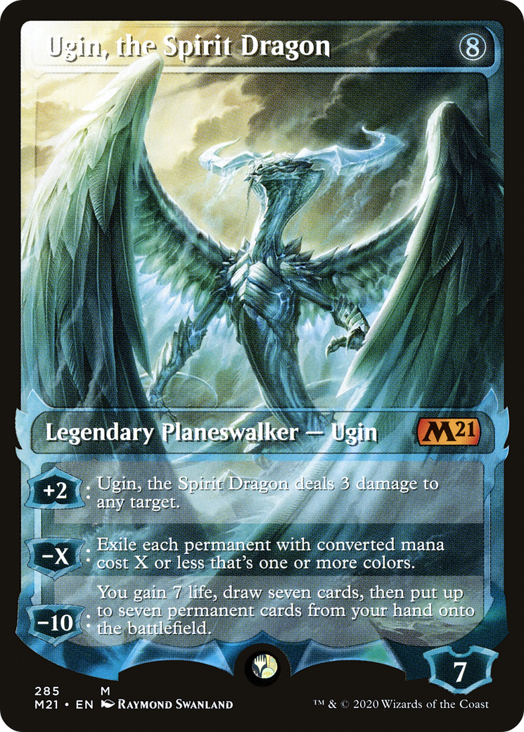 Ugin, the Spirit Dragon (Showcase) (285) [Core Set 2021] foil - Deck Out Gaming