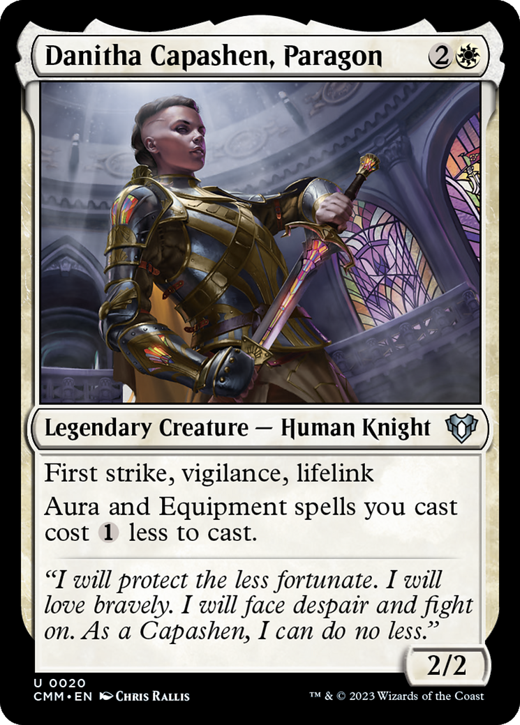 Danitha Capashen, Paragon (20) [Commander Masters] foil - Deck Out Gaming