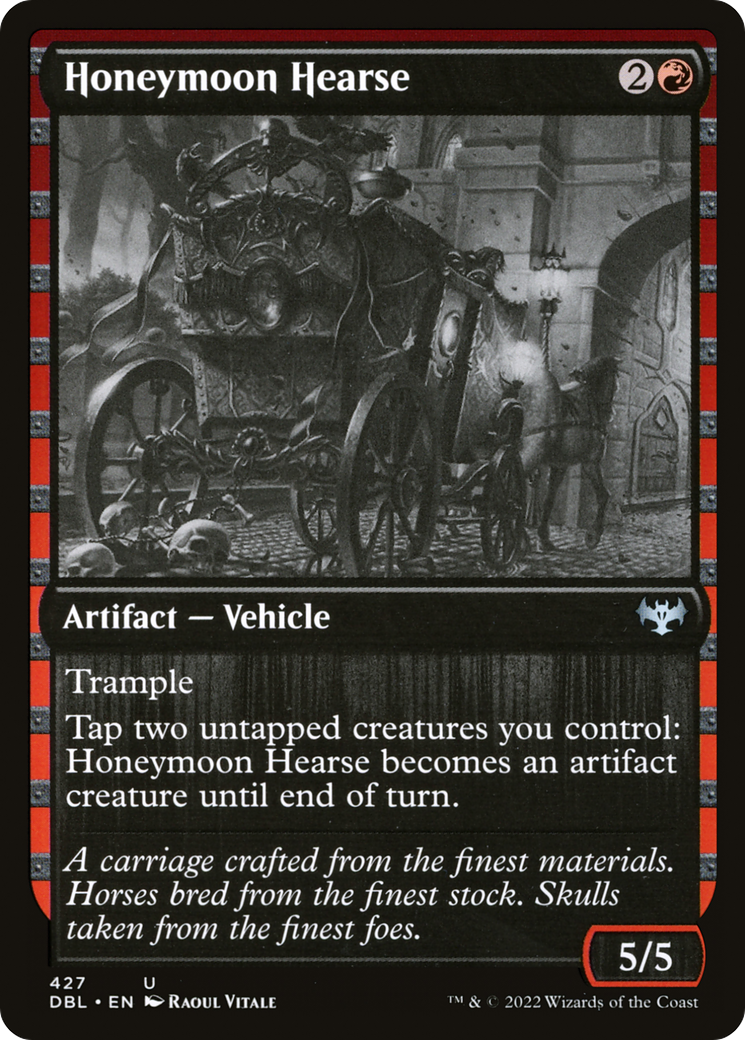 Honeymoon Hearse (427) [Innistrad: Double Feature] foil - Deck Out Gaming