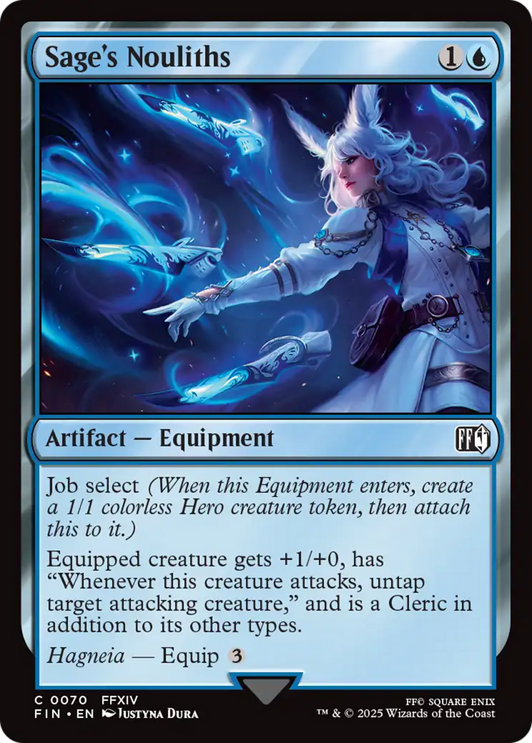 Sage's Nouliths (70) [FINAL FANTASY] foil - Deck Out Gaming