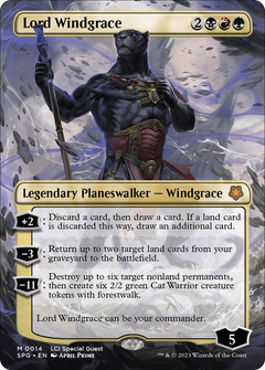 Lord Windgrace (Borderless) (14) [Special Guests] foil - Deck Out Gaming