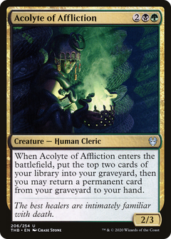 Acolyte of Affliction (206) [Theros Beyond Death] - Deck Out Gaming