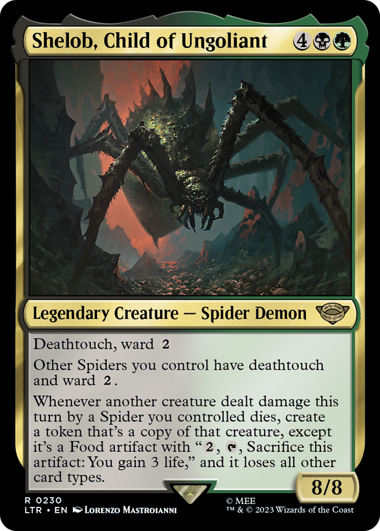 Shelob, Child of Ungoliant (230) [The Lord of the Rings: Tales of Middle-earth] - Deck Out Gaming