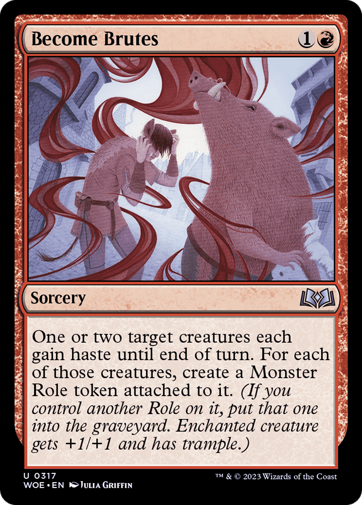 Become Brutes (317) [Wilds of Eldraine] - Deck Out Gaming