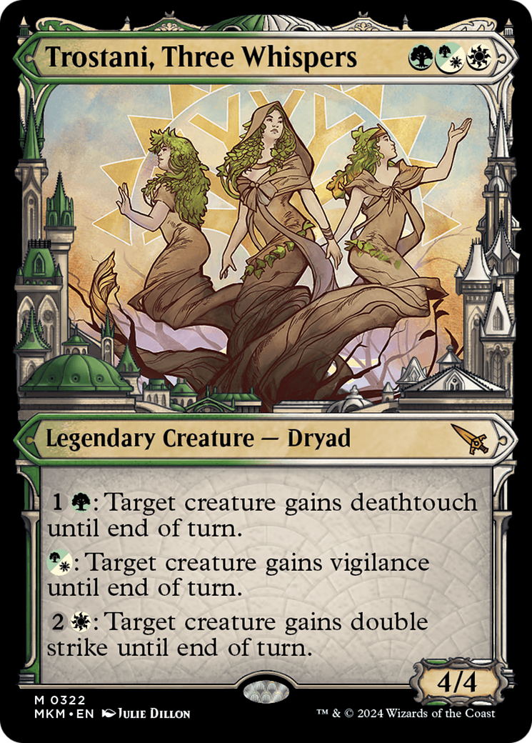 Trostani, Three Whispers (Showcase) (0322) (322) [Murders at Karlov Manor] foil - Deck Out Gaming