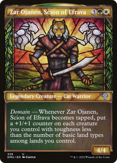 Zar Ojanen, Scion of Efrava (Showcase) (326) [Dominaria United] foil - Deck Out Gaming