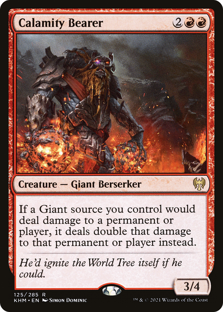 Calamity Bearer (125) [Kaldheim] foil - Deck Out Gaming