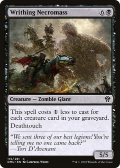 Writhing Necromass (115) [Dominaria United] foil - Deck Out Gaming