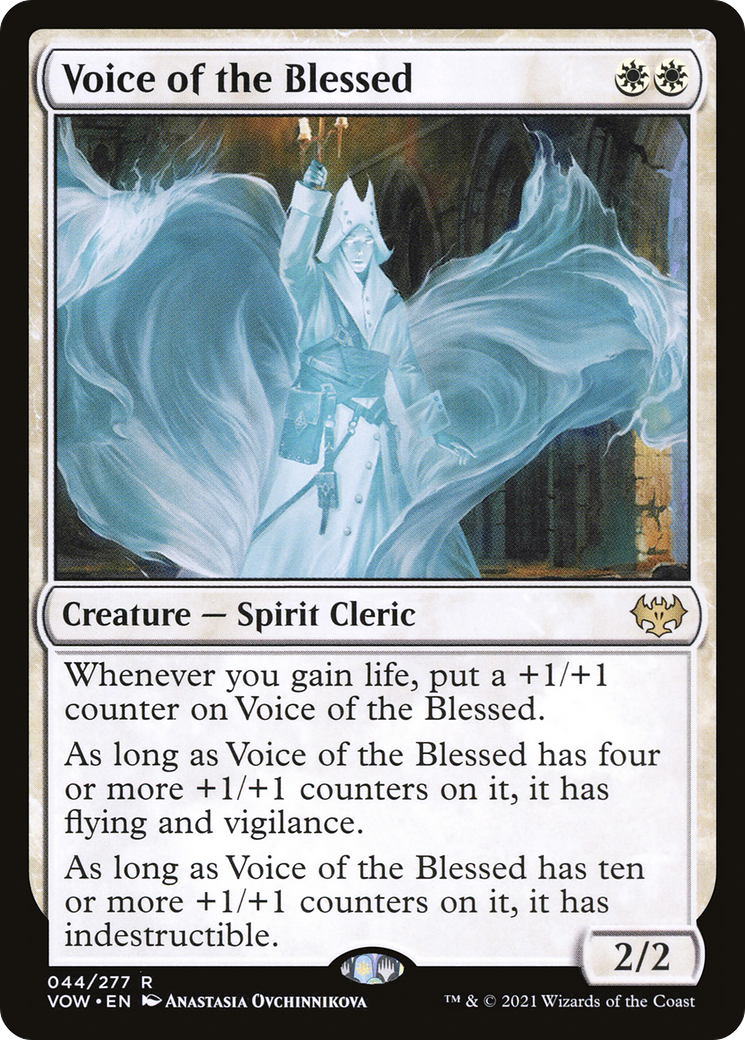Voice of the Blessed (44) [Innistrad: Crimson Vow] foil - Deck Out Gaming