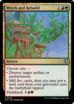 Wreck and Rebuild (250) [Outlaws of Thunder Junction Commander] - Deck Out Gaming