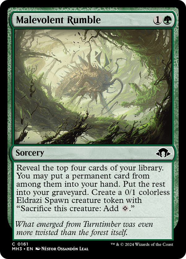 Malevolent Rumble (161) [Modern Horizons 3] foil - Deck Out Gaming