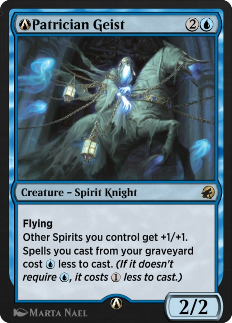 A-Patrician Geist (A-69) [Innistrad: Midnight Hunt] - Deck Out Gaming