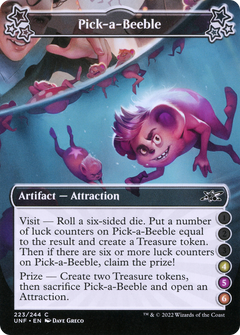 Pick-a-Beeble (4-5-6) (223) [Unfinity] foil - Deck Out Gaming