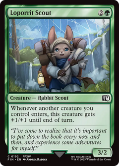 Loporrit Scout (192) [FINAL FANTASY] foil - Deck Out Gaming