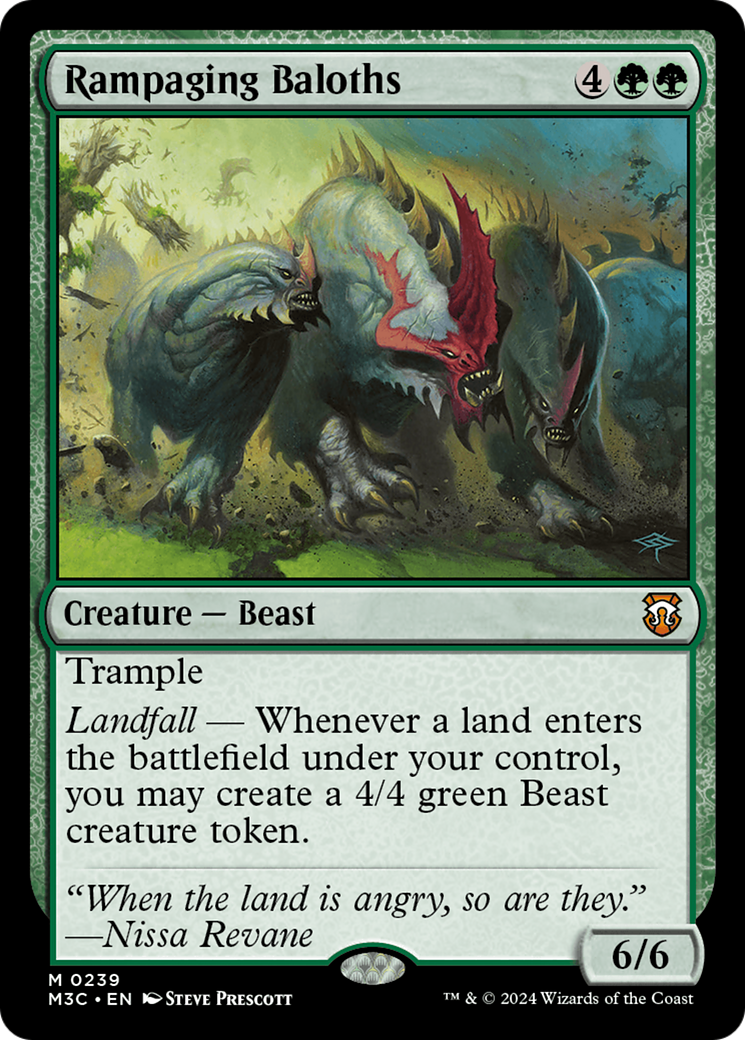 Rampaging Baloths (239) [Modern Horizons 3 Commander] - Deck Out Gaming