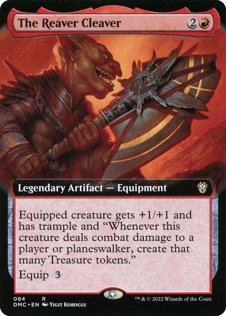 The Reaver Cleaver (Extended Art) (84) [Commander: Dominaria United] - Deck Out Gaming