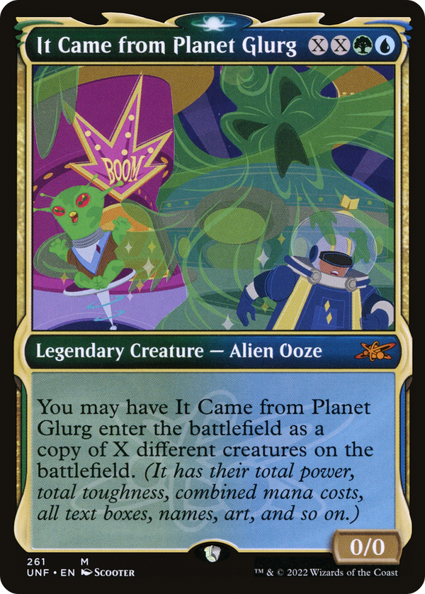 It Came from Planet Glurg (Showcase) (261) [Unfinity] - Deck Out Gaming