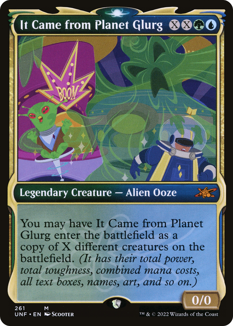 It Came from Planet Glurg (Showcase) (261) [Unfinity] - Deck Out Gaming