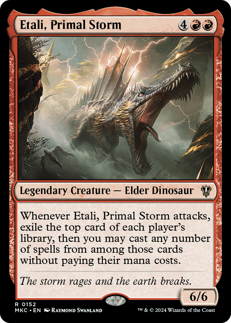 Etali, Primal Storm (152) [Murders at Karlov Manor Commander] - Deck Out Gaming