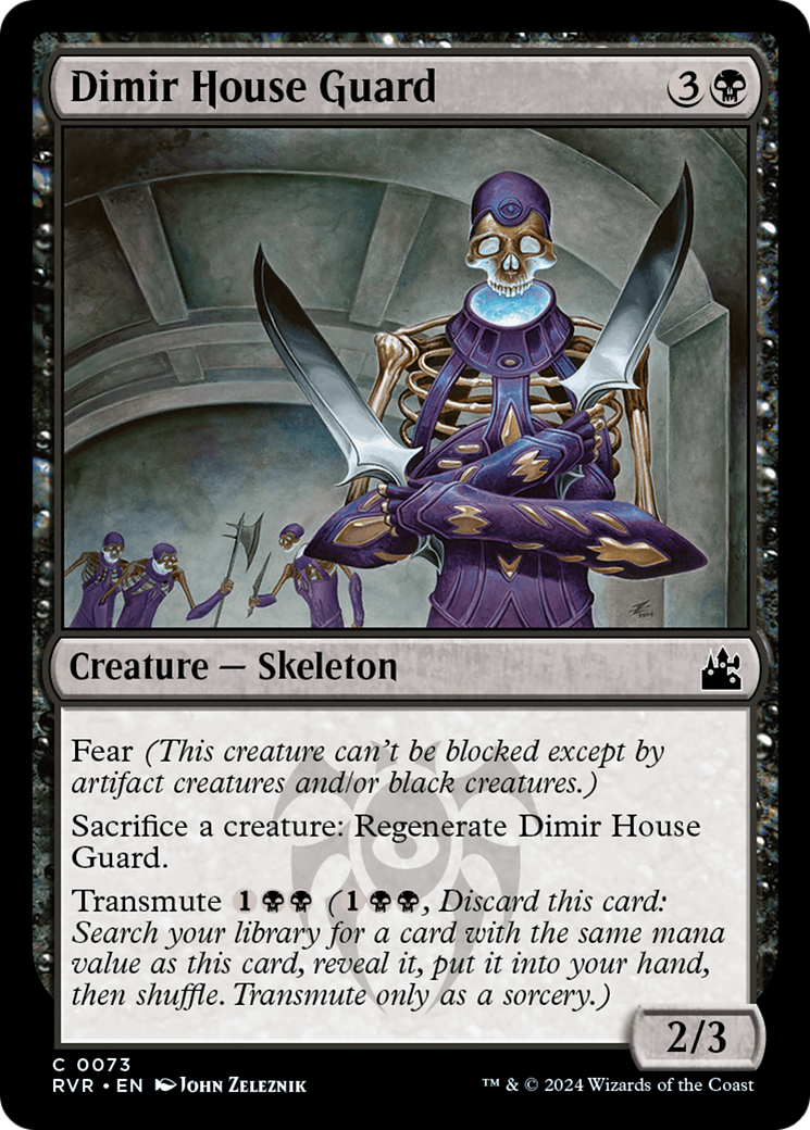 Dimir House Guard (73) [Ravnica Remastered] foil - Deck Out Gaming