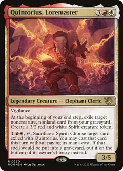 Quintorius, Loremaster (250) [March of the Machine] - Deck Out Gaming