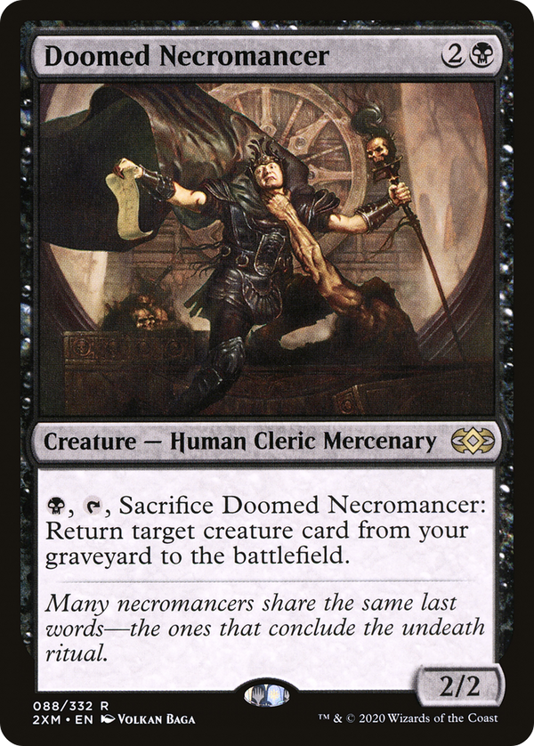 Doomed Necromancer (88) [Double Masters] - Deck Out Gaming