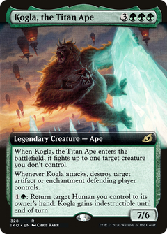 Kogla, the Titan Ape (Extended Art) (328) [Ikoria: Lair of Behemoths] - Deck Out Gaming