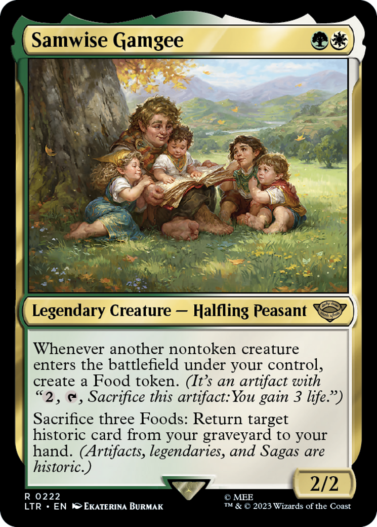 Samwise Gamgee (222) [The Lord of the Rings: Tales of Middle-earth] foil - Deck Out Gaming