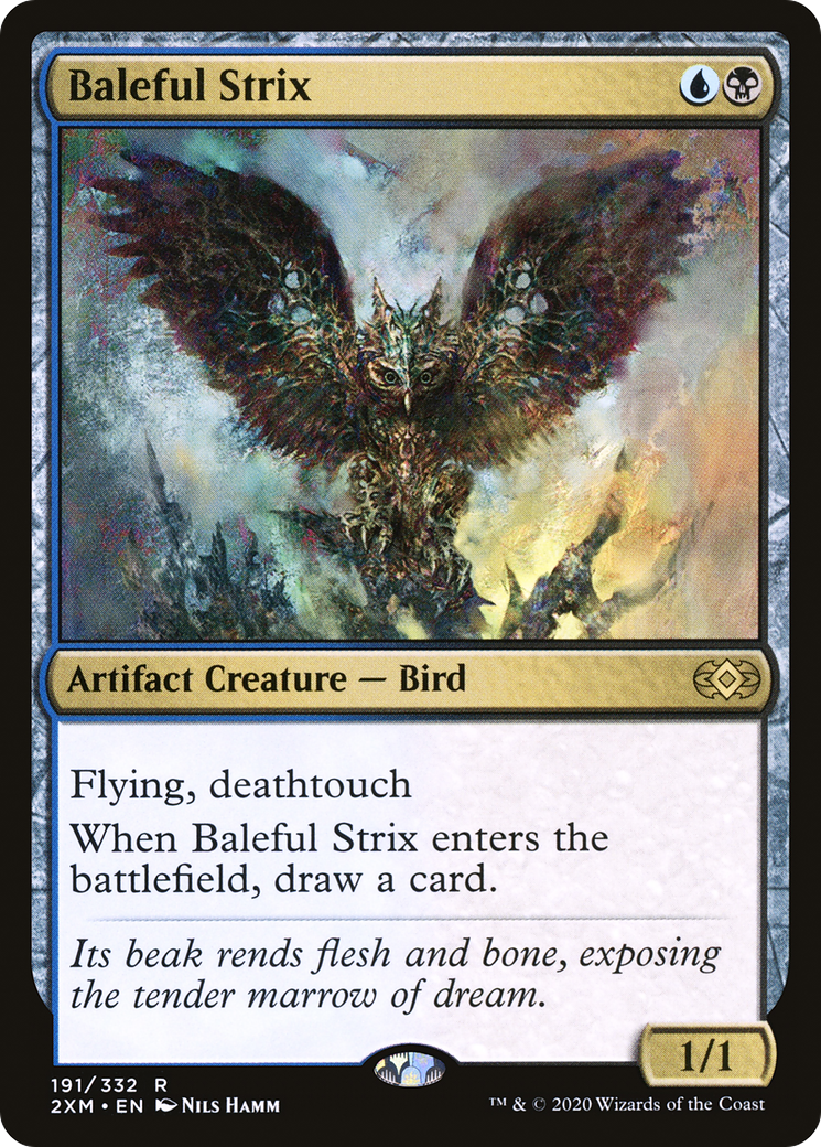 Baleful Strix (191) [Double Masters] - Deck Out Gaming