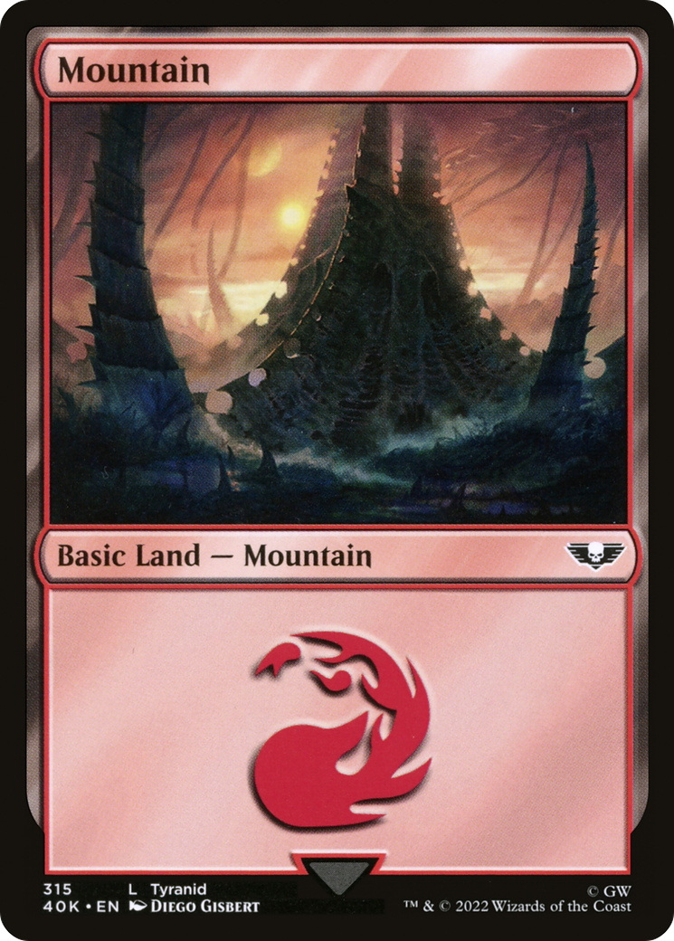 Mountain (315) (315) [Warhammer 40,000 Commander] - Deck Out Gaming