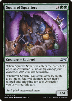 Squirrel Squatters (156) [Unfinity] - Deck Out Gaming