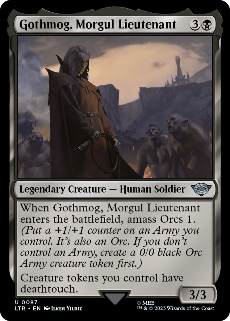 Gothmog, Morgul Lieutenant (87) [The Lord of the Rings: Tales of Middle-earth] - Deck Out Gaming