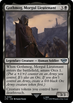 Gothmog, Morgul Lieutenant (87) [The Lord of the Rings: Tales of Middle-earth] foil - Deck Out Gaming