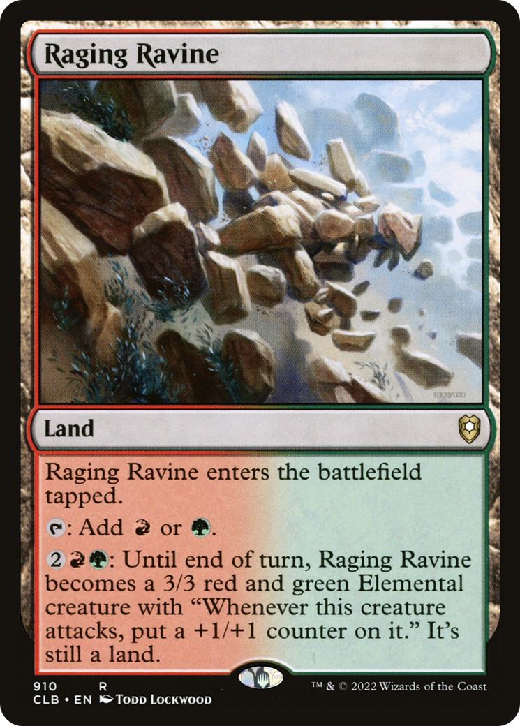 Raging Ravine (910) [Commander Legends: Battle for Baldur's Gate] - Deck Out Gaming