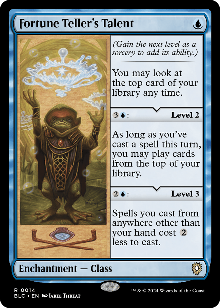 Fortune Teller's Talent (14) [Bloomburrow Commander] - Deck Out Gaming