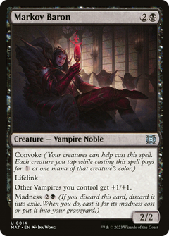 Markov Baron (14) [March of the Machine: The Aftermath] foil - Deck Out Gaming