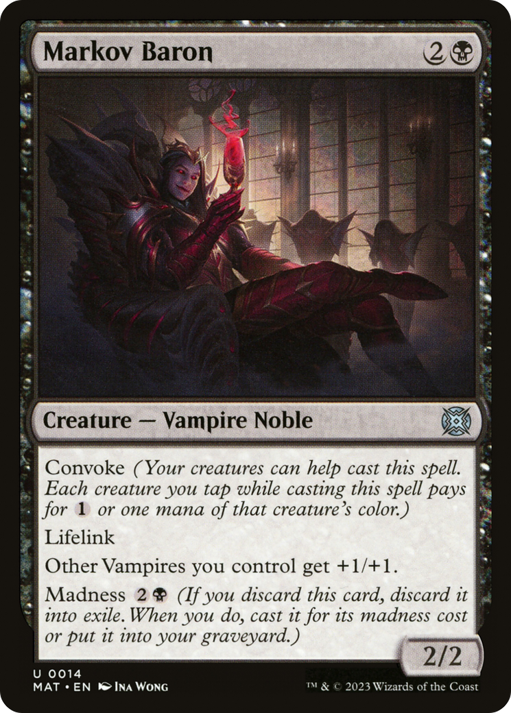 Markov Baron (14) [March of the Machine: The Aftermath] foil - Deck Out Gaming