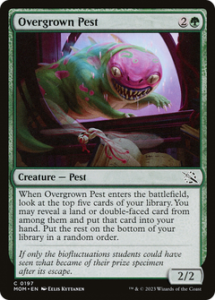 Overgrown Pest (197) [March of the Machine] foil - Deck Out Gaming
