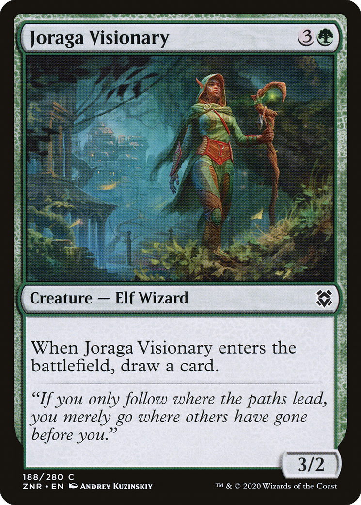 Joraga Visionary (188) [Zendikar Rising] - Deck Out Gaming