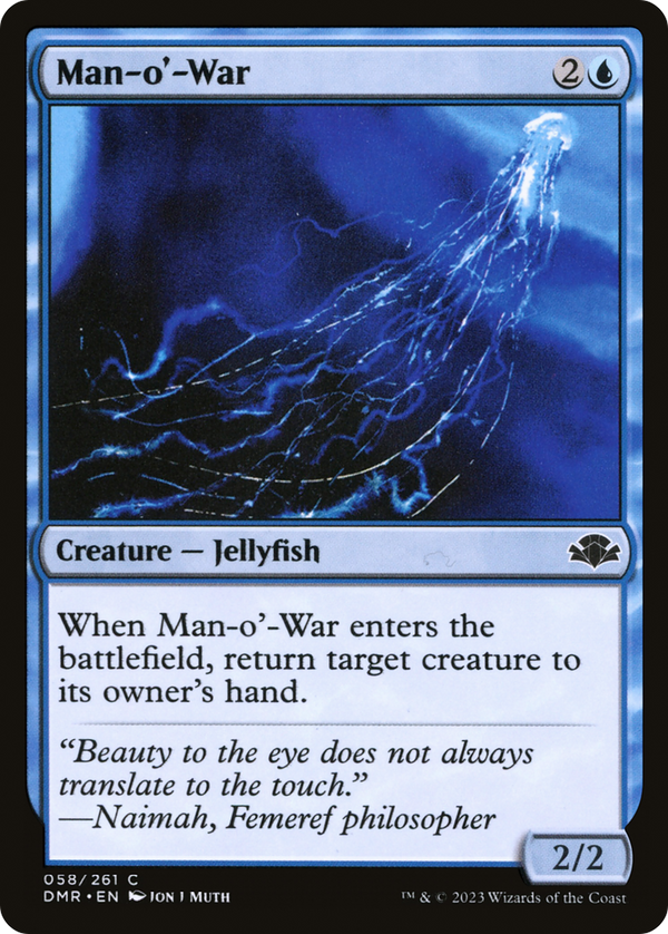 Man-o'-War (58) [Dominaria Remastered] - Deck Out Gaming
