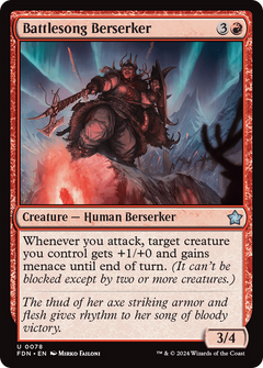 Battlesong Berserker (78) [Foundations] - Deck Out Gaming
