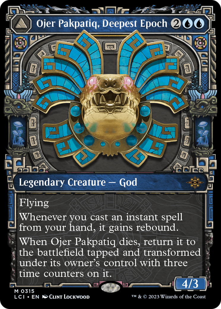 Ojer Pakpatiq, Deepest Epoch (Showcase) (315) [The Lost Caverns of Ixalan] foil - Deck Out Gaming