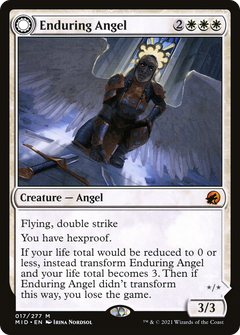 Enduring Angel (17) [Innistrad: Midnight Hunt] - Deck Out Gaming